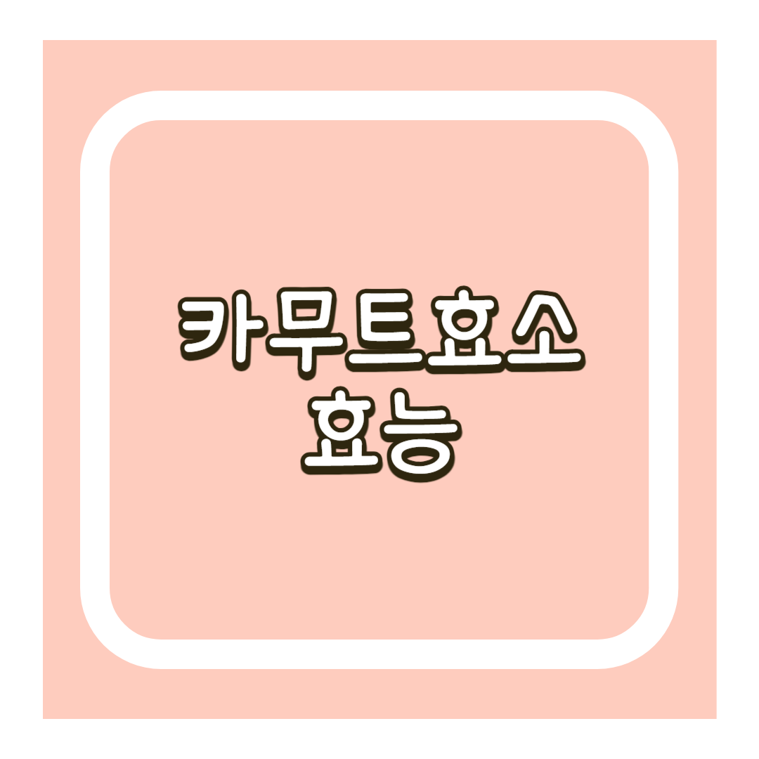 카무트효소