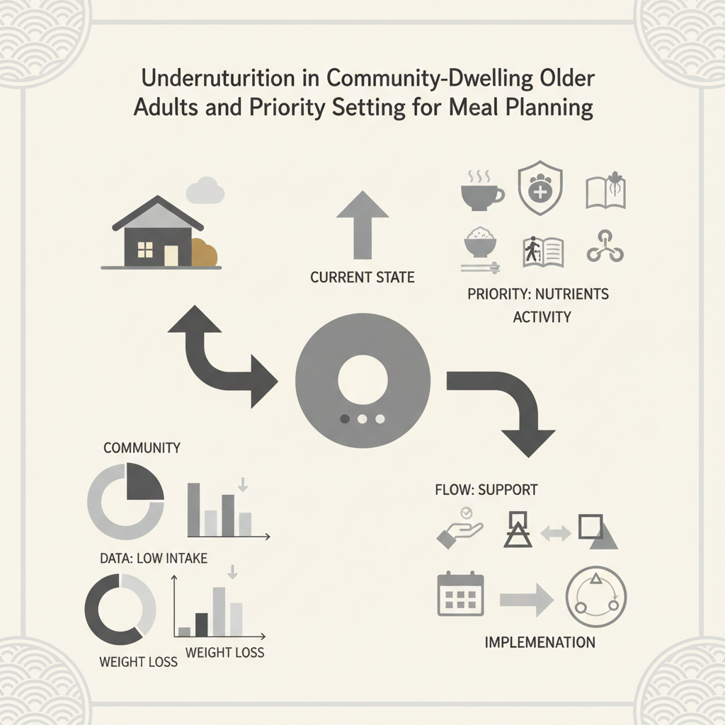 地域高齢者における低栄養の実態と食事設計の優先順位