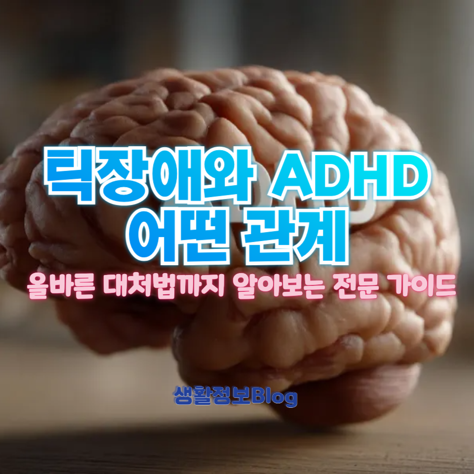 틱장애와 ADHD의 놀라운 관계!