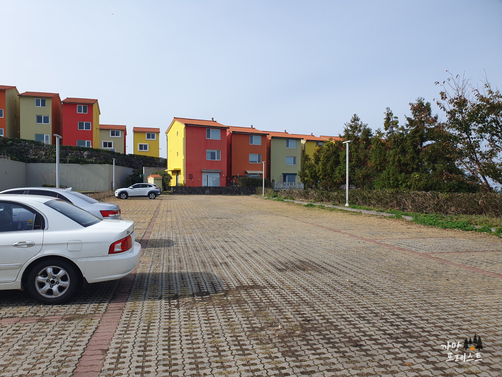 제주 조천 스위스 마을 주차장