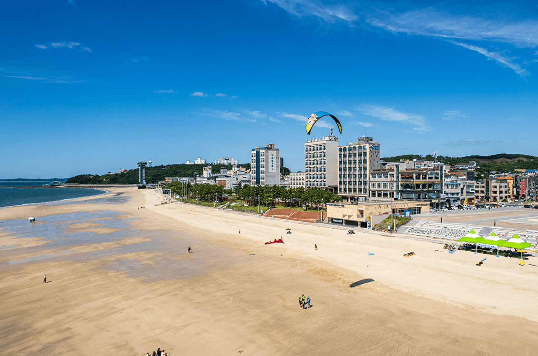 대천해수욕장 조개껍질 백사장2