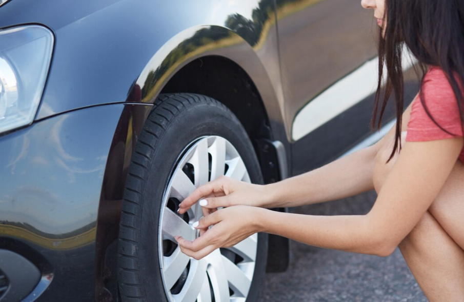 타이어 펑크 또는 손상