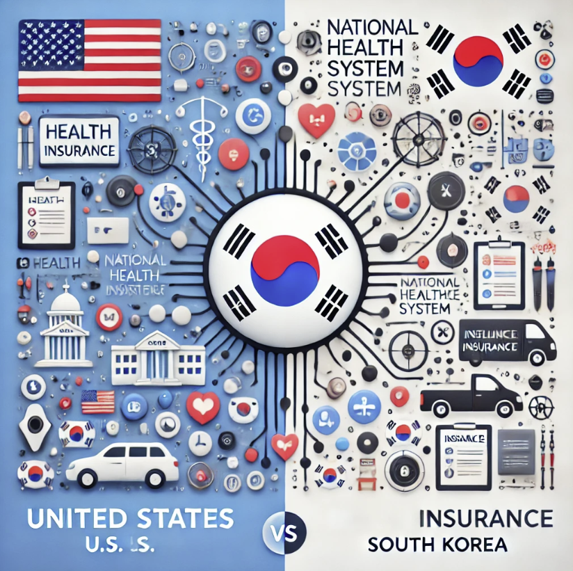 미국과 한국보험 차이점 및 특징 관련