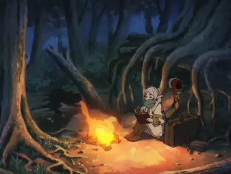 장송의프리렌-프리렌모닥불-이미지