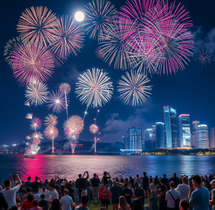 여의도불꽃축제그림