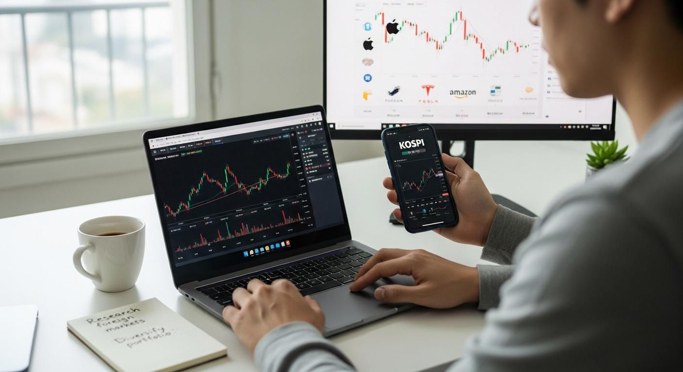 나는 코스피로 돈 벌어 해외주식 산다