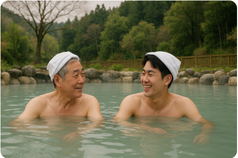 아버지와의 온천여행