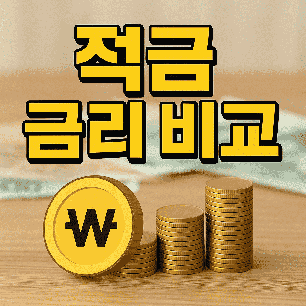 적금 금리 비교