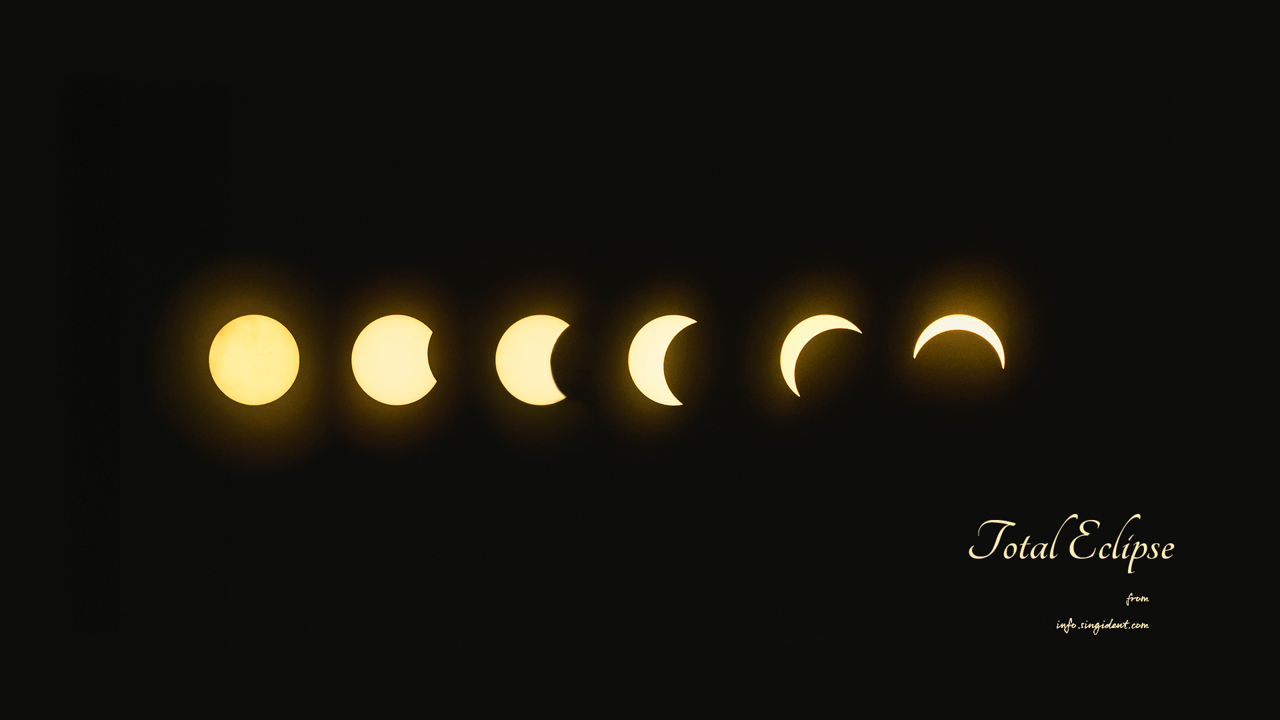 07 개기월식 C - Total Eclipse 우주배경화면