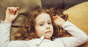 아이가 열이 났어