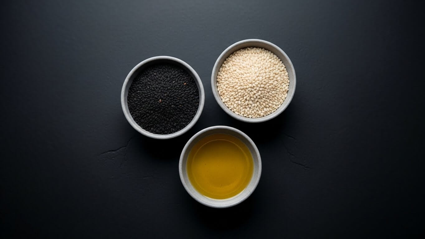 참깨: 항산화 작용과 간접적인 폐보호 효과