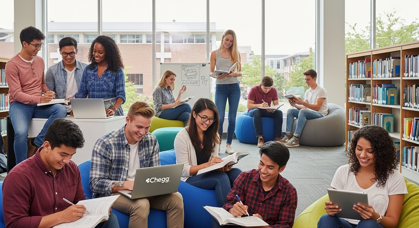 온라인 학습 플랫폼 체그(Chegg)