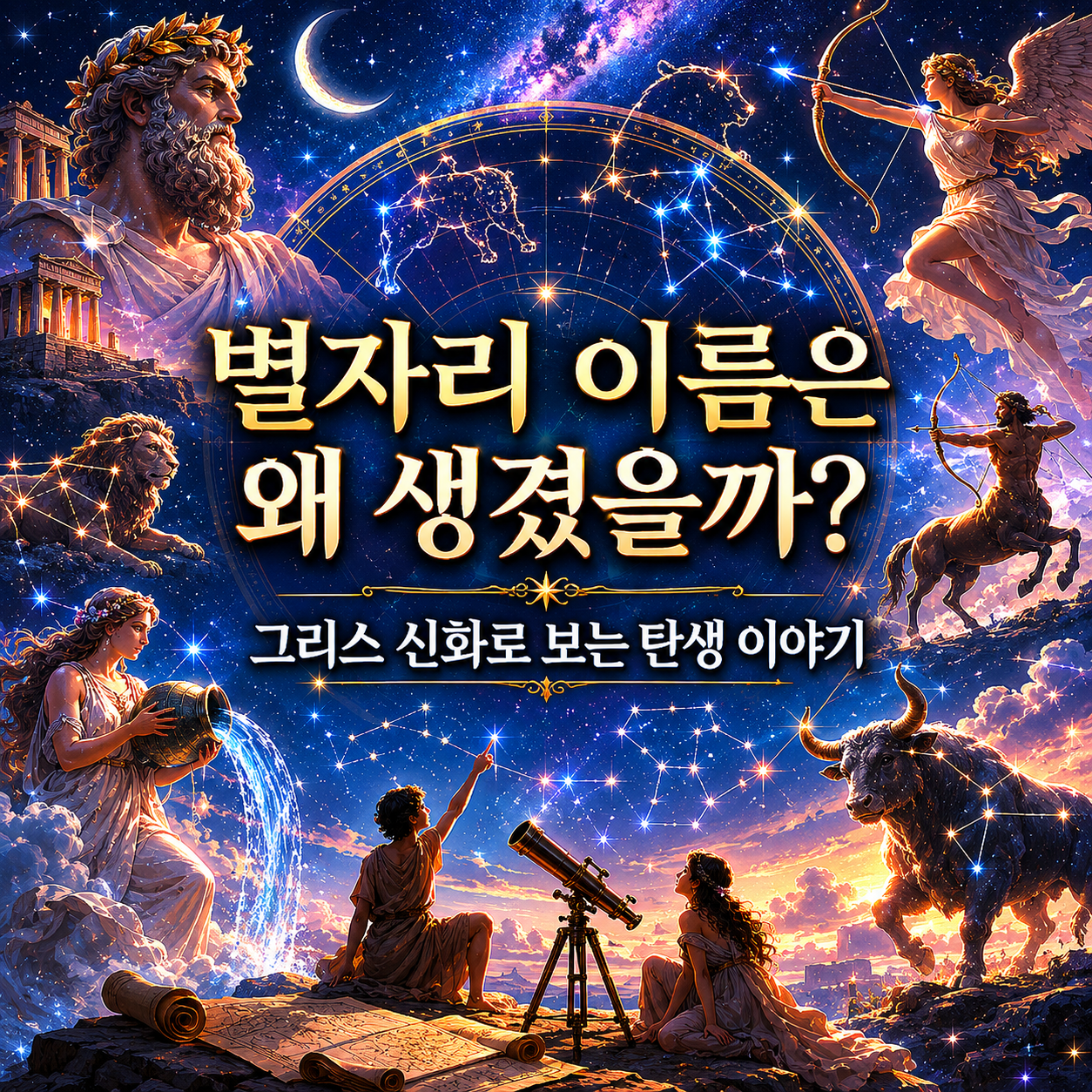 12별자리 이름에 숨겨진 그리스 신화 이야기