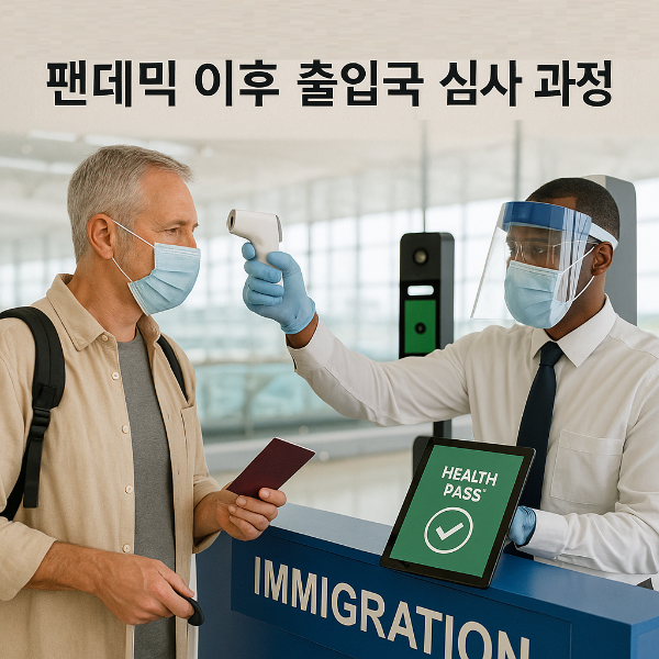 팬데믹 이후 출입국 심사 과정