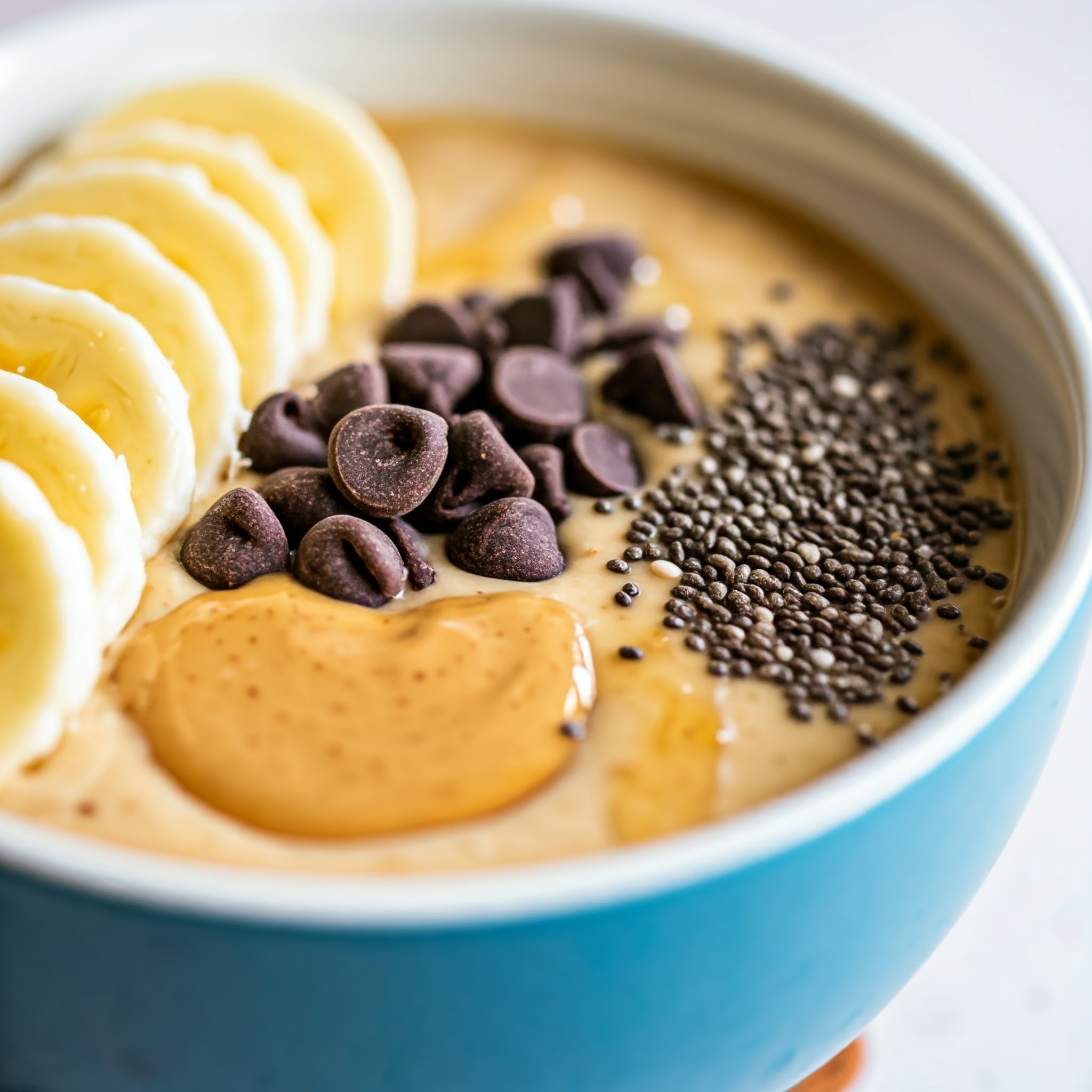 피넛버터 바나나 스무디 볼