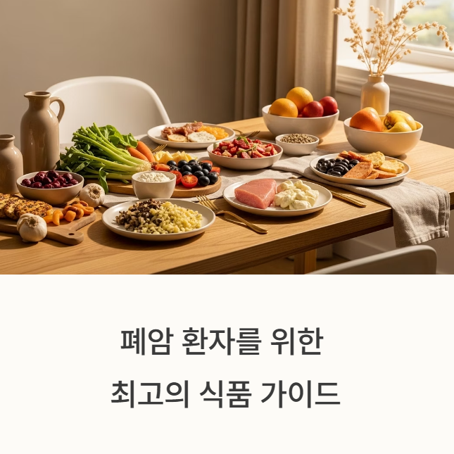 폐암에 좋은 음식