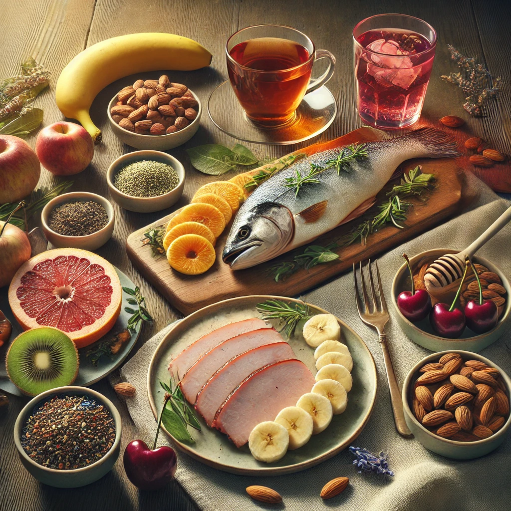 수면에 도움이 되는 음식과 차