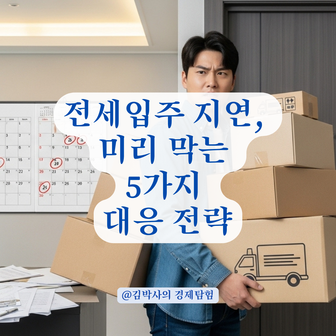 전세입주 지연 시 위약금·계약 파기 위험, 미리 준비해야 할 대응책.