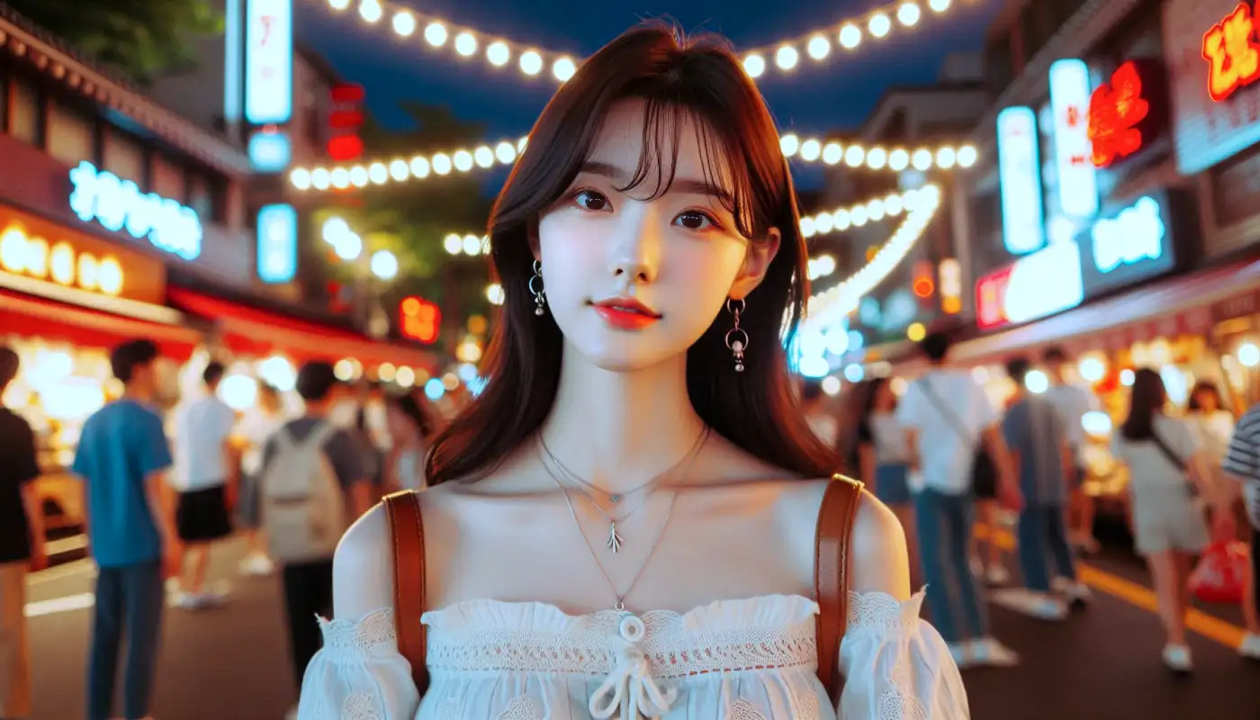 카카오-여행보험을-비교해보고-여행하는-여성의-모습