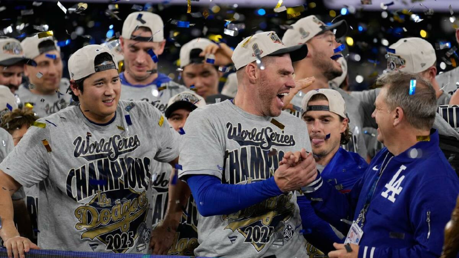 메이저리그 LA 다저스 우승