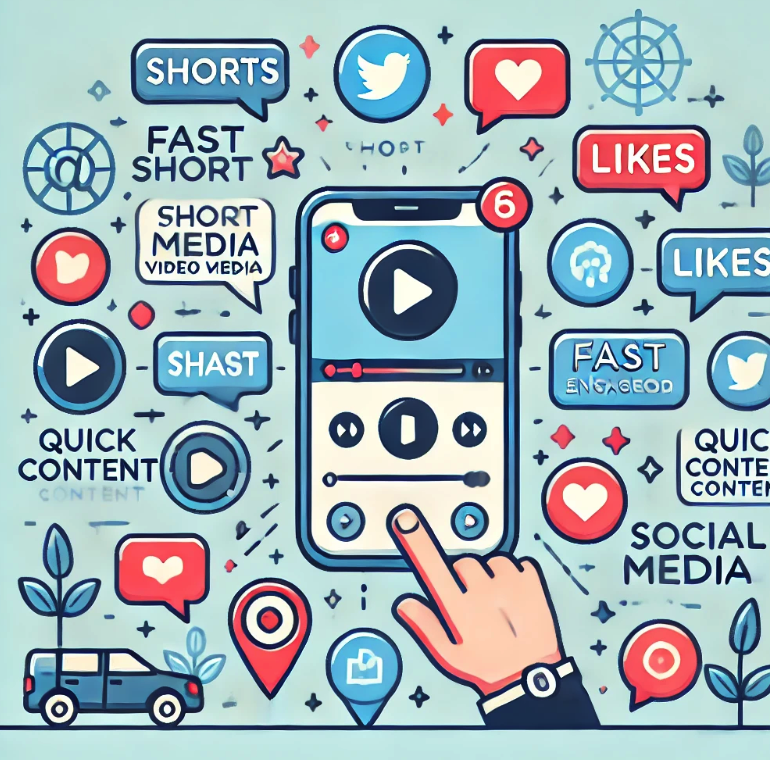 소셜 미디어와 숏츠 콘텐츠의 상호작용