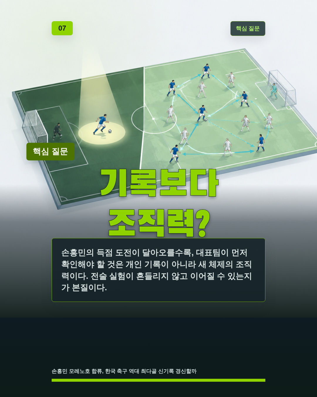 기록보다 조직력?