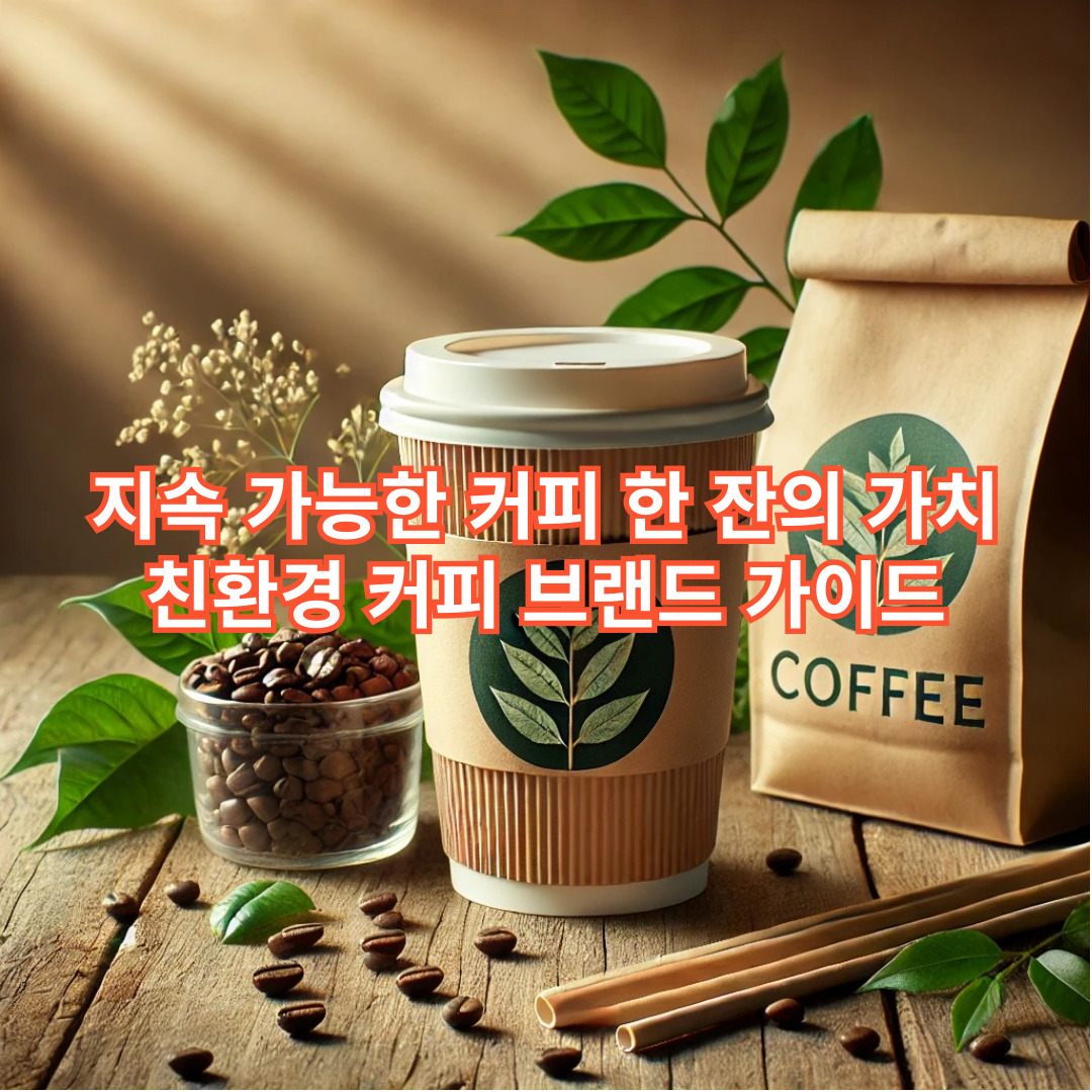 지속 가능한 커피 한 잔의 가치: 친환경 커피 브랜드 가이드