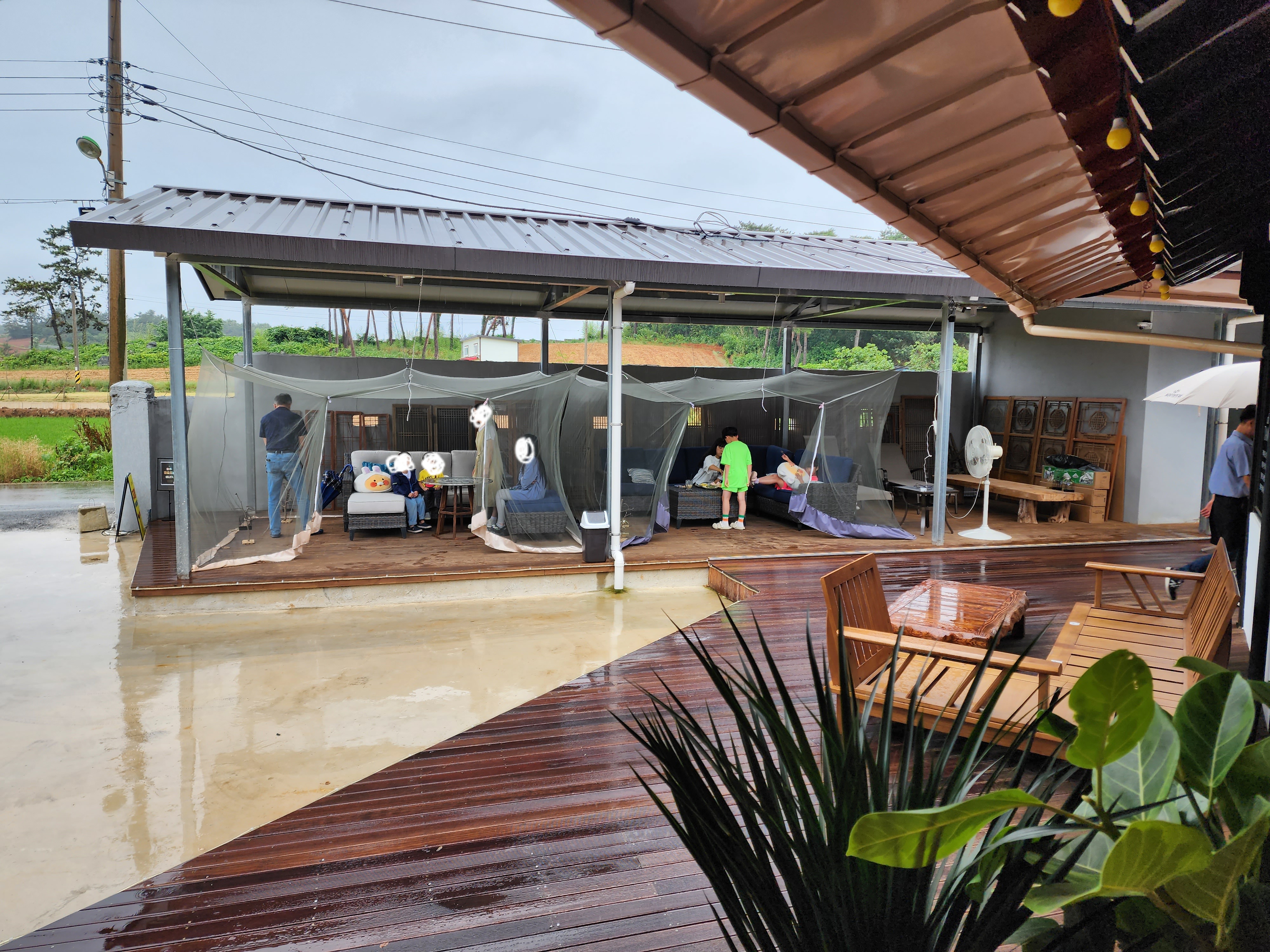 카페 띠아모 야외 테라스