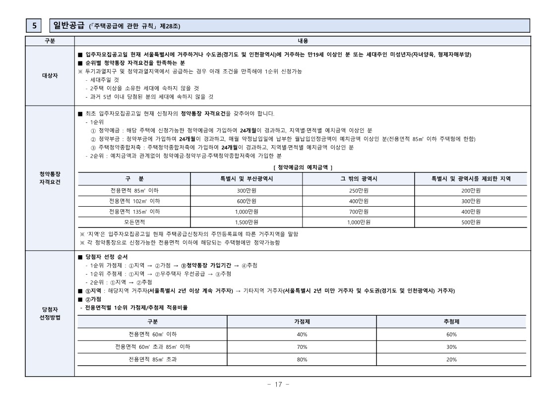 디에이치 대치 에델루이 모집공고문