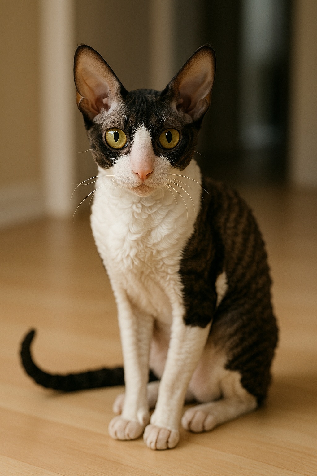 코니시 렉스 고양이 사진