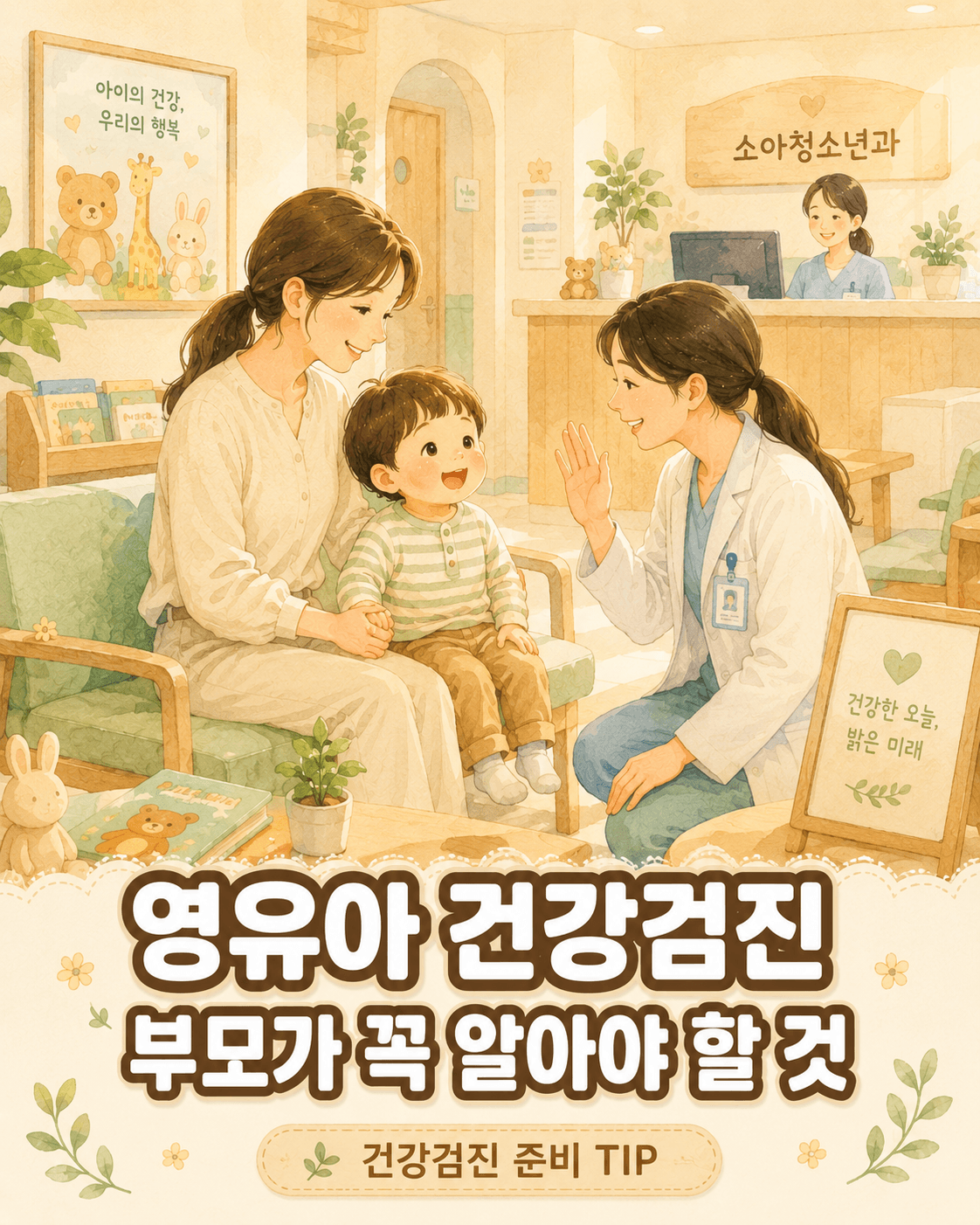 영유아 건강검진, 부모가 꼭 알아야 할 것