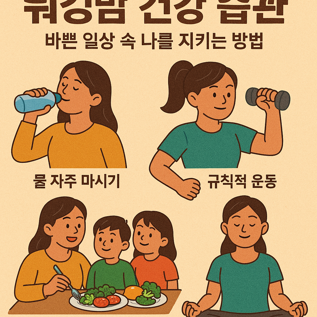 워킹맘 건강 습관