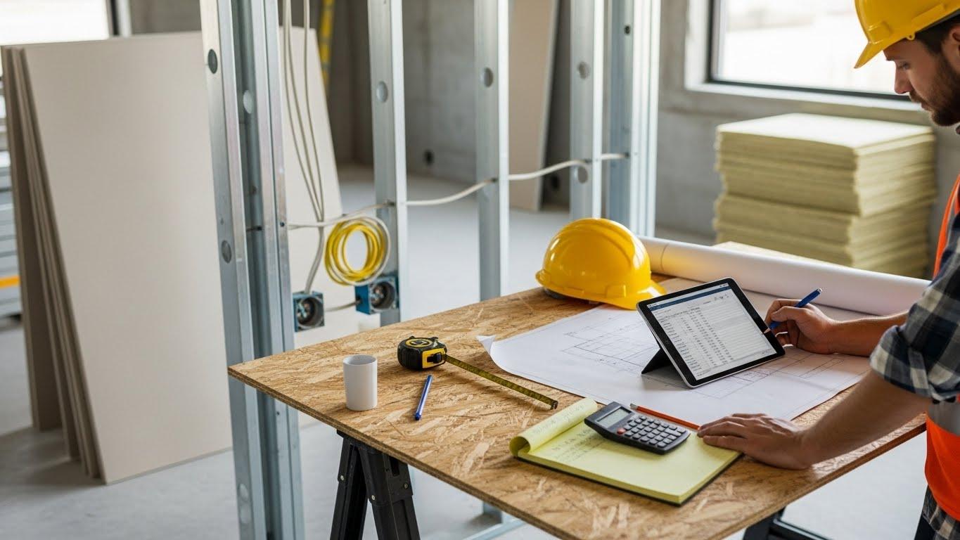 인테리어 공사 견적서