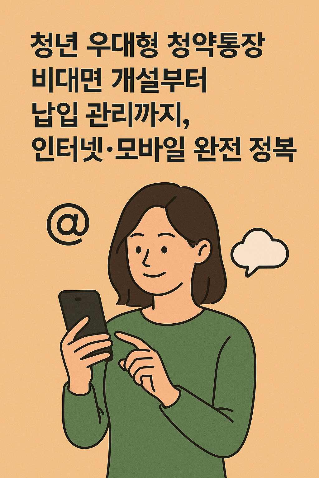 청년 우대형 청약통장 비대면 개설