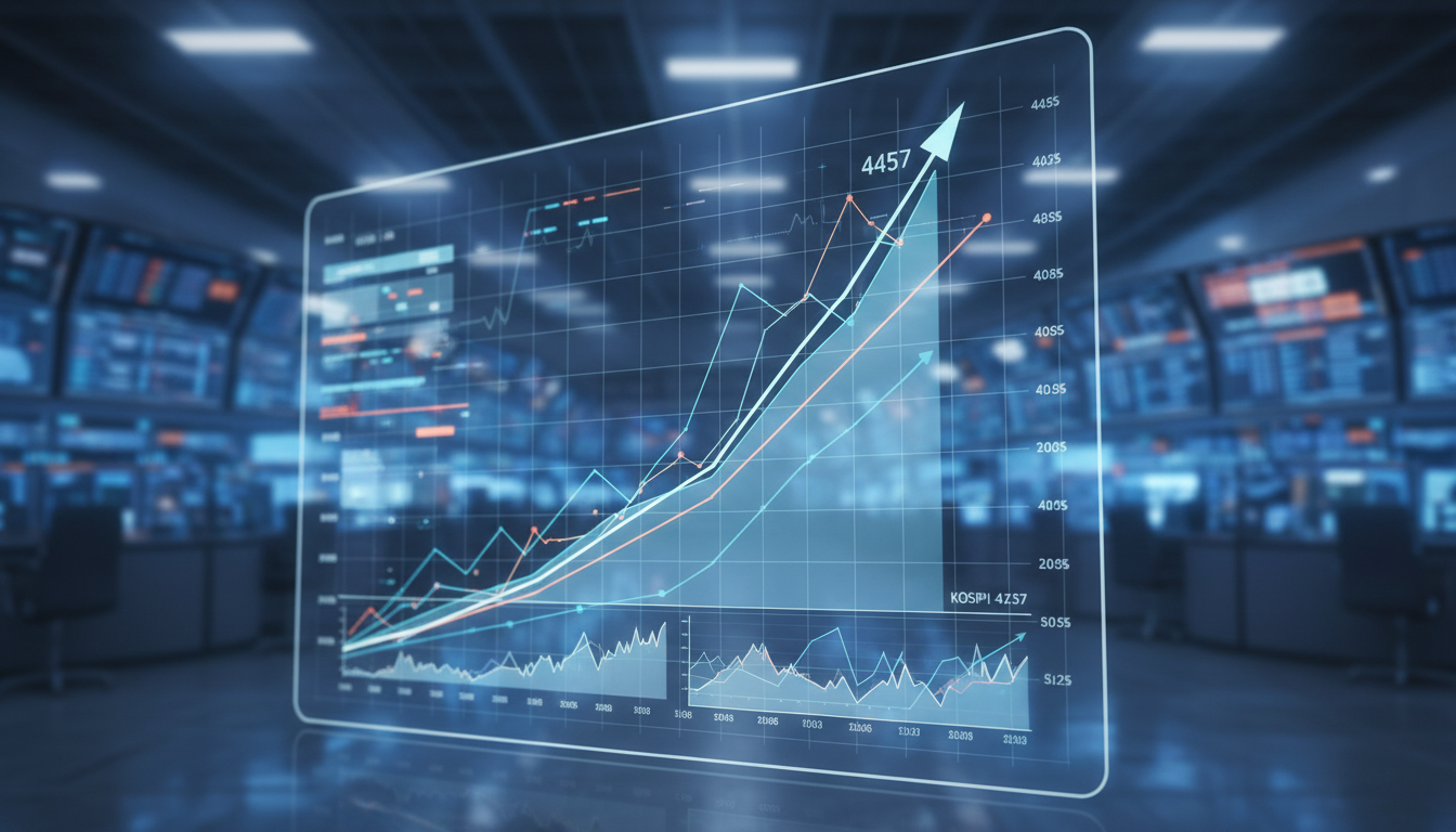2026년 코스피 4,400 돌파! 증권사들이 목표 지수를 최대 6,000까지 상향하는 이유와 반도체 주도의 랠리 분석, 향후 투자 전략을 정리했습니다.