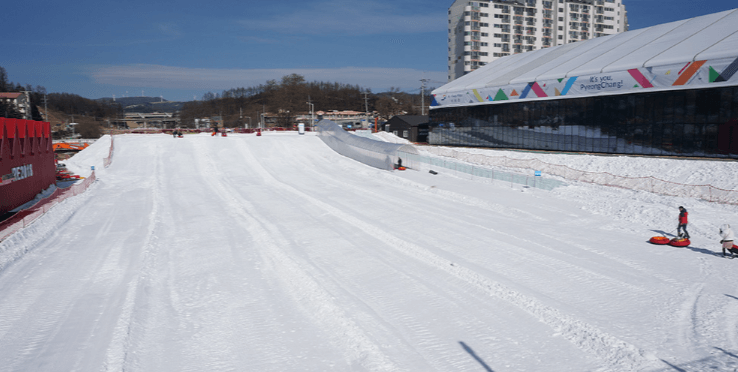 대관령 눈꽃축제 주차 주차장 셔틀버스