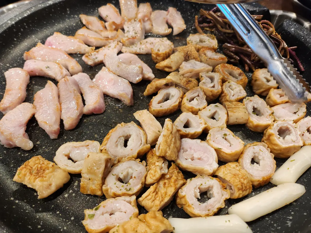 봉자막창-양산-물금-항정살-막창-불판