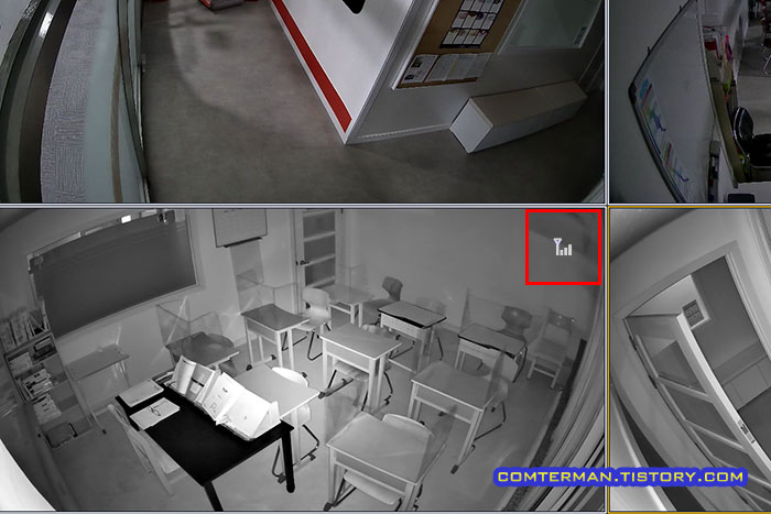 와이즈넷 무선DVR 카메라 화질