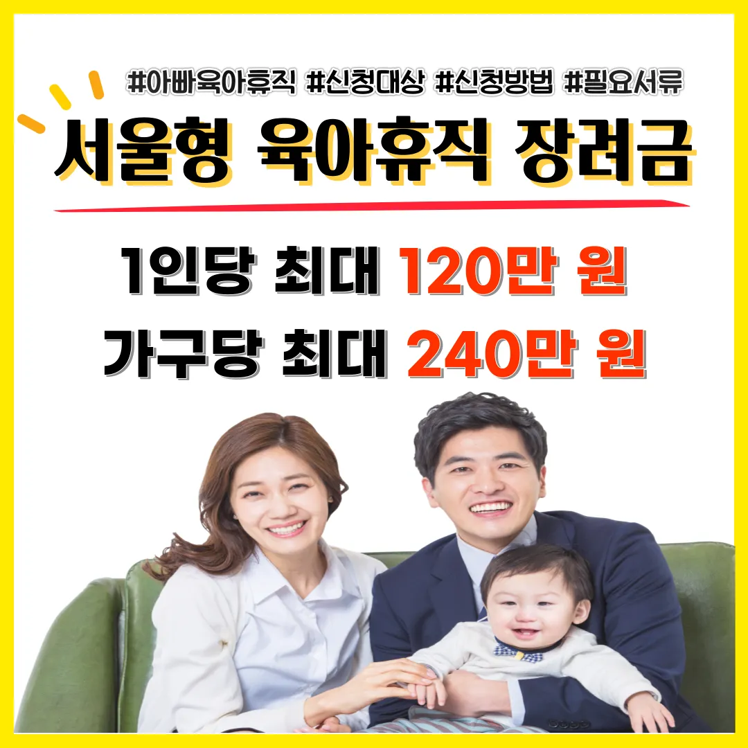서울형 육아휴직 장려금