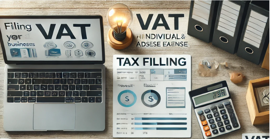 간이사업자, 개인사업자 부가세 신고 방법 (2025)