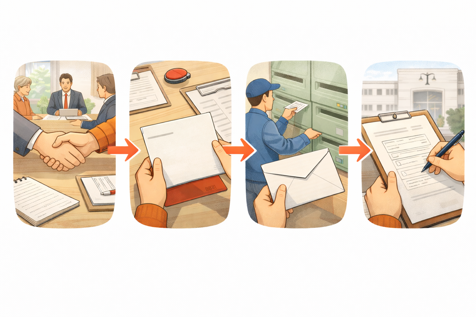 무료법률상담 후 다음 단계: 조정&middot;내용증명&middot;지급명령 실전 로드맵