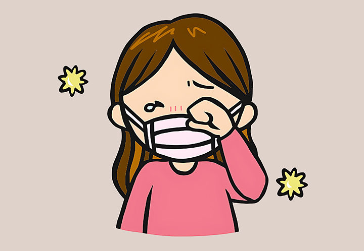 눈의-분비물이-계속-생기는-여성