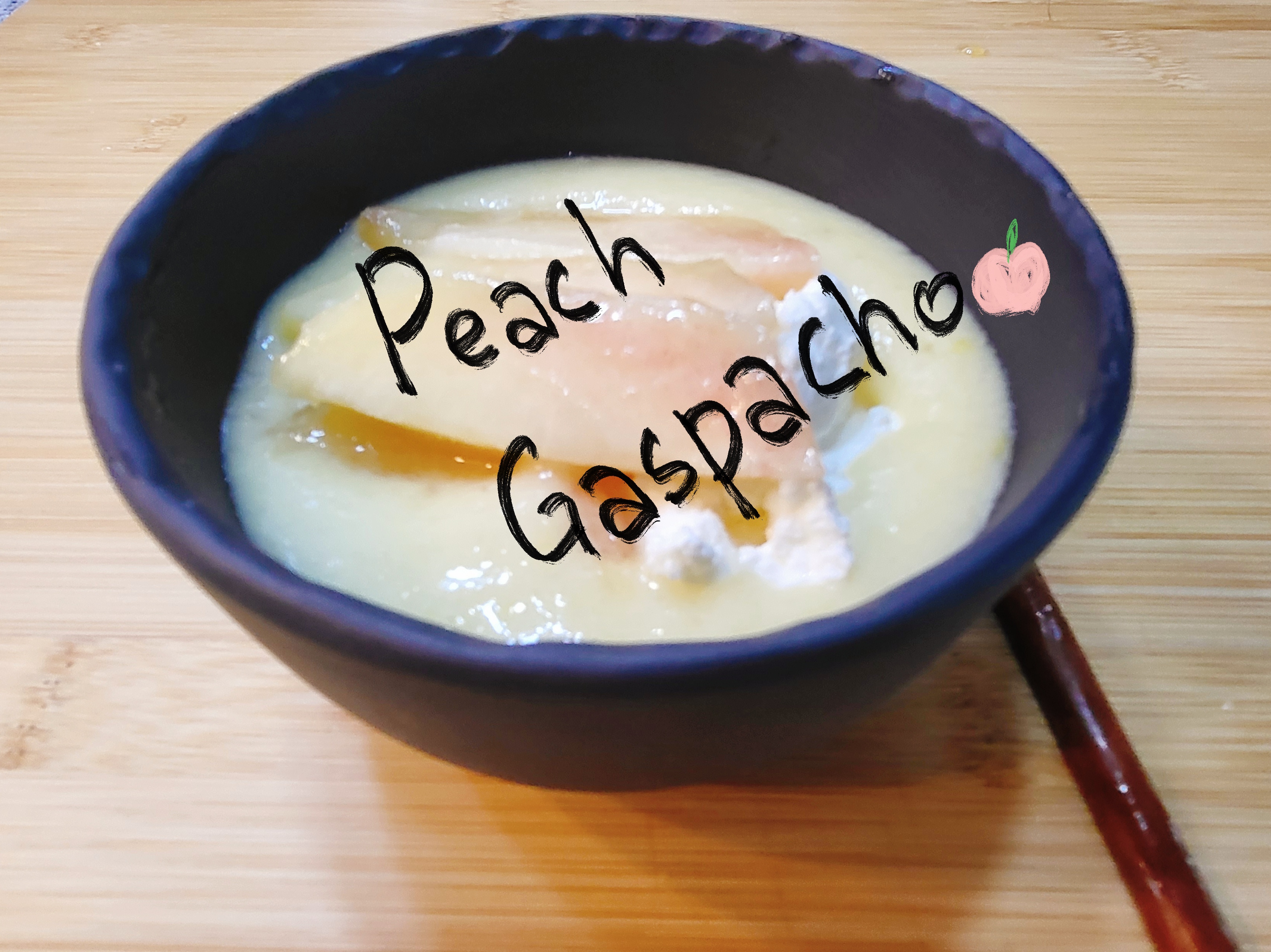 복숭아 가스파초