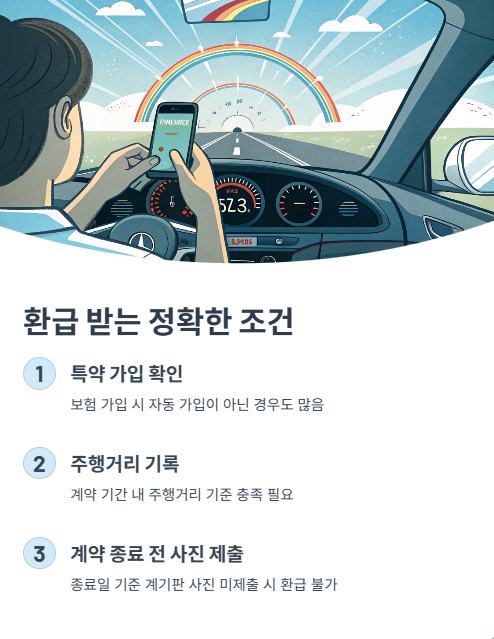 환급 받는 정확한 조건
