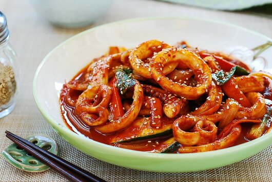 오징어 볶음 맛있게 만드는법 불맛 비결