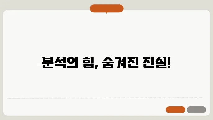 분석