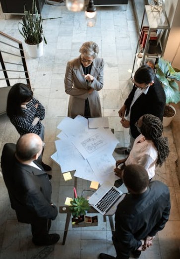 직장 내 인간관계 사진