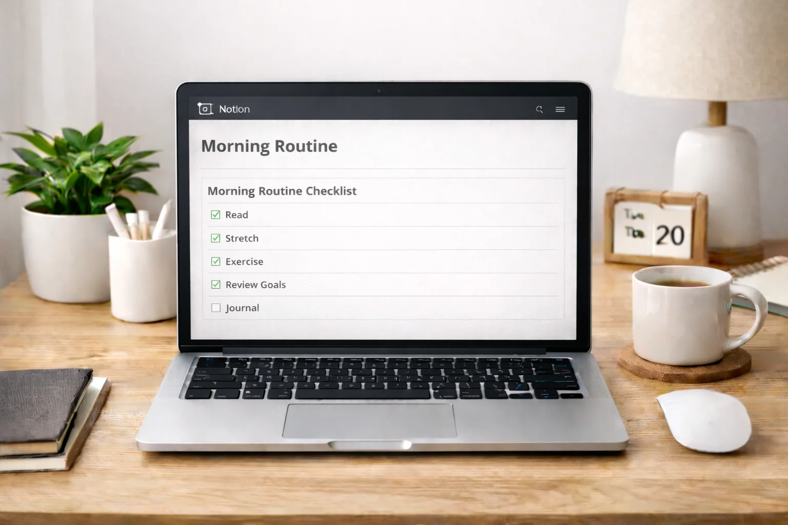 노션 활용법 아침 루틴 관리 노션 페이지 만드는 방법