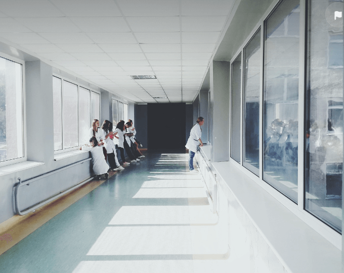 암 요양병원 내부