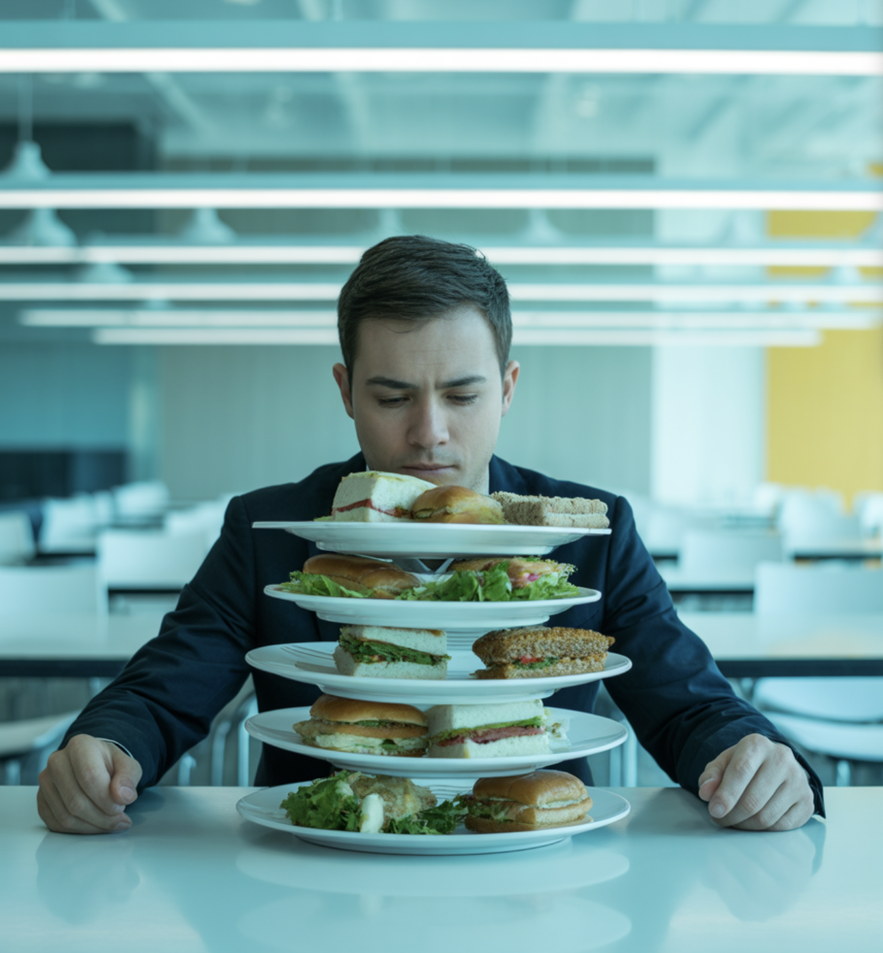 굶주린 뇌의 비명&amp;#44; &amp;#39;점심 폭식&amp;#39;의 시작